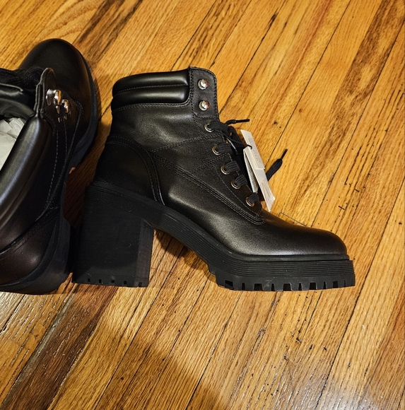 NWT Zara Black Boots Size 8 - Picture 5 of 6